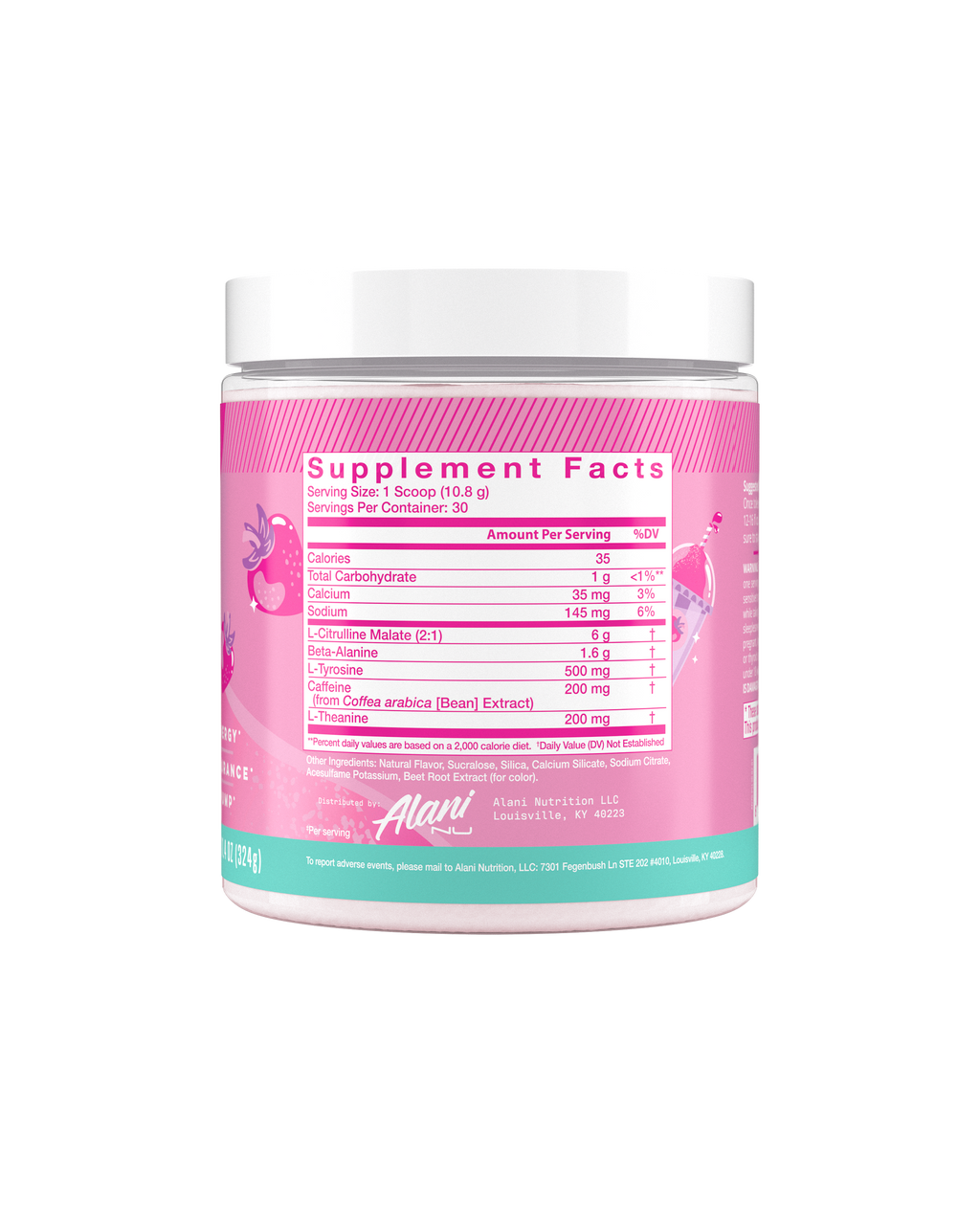 Alani Nu Pre-Workout - Pink Slush Q6 - image 2