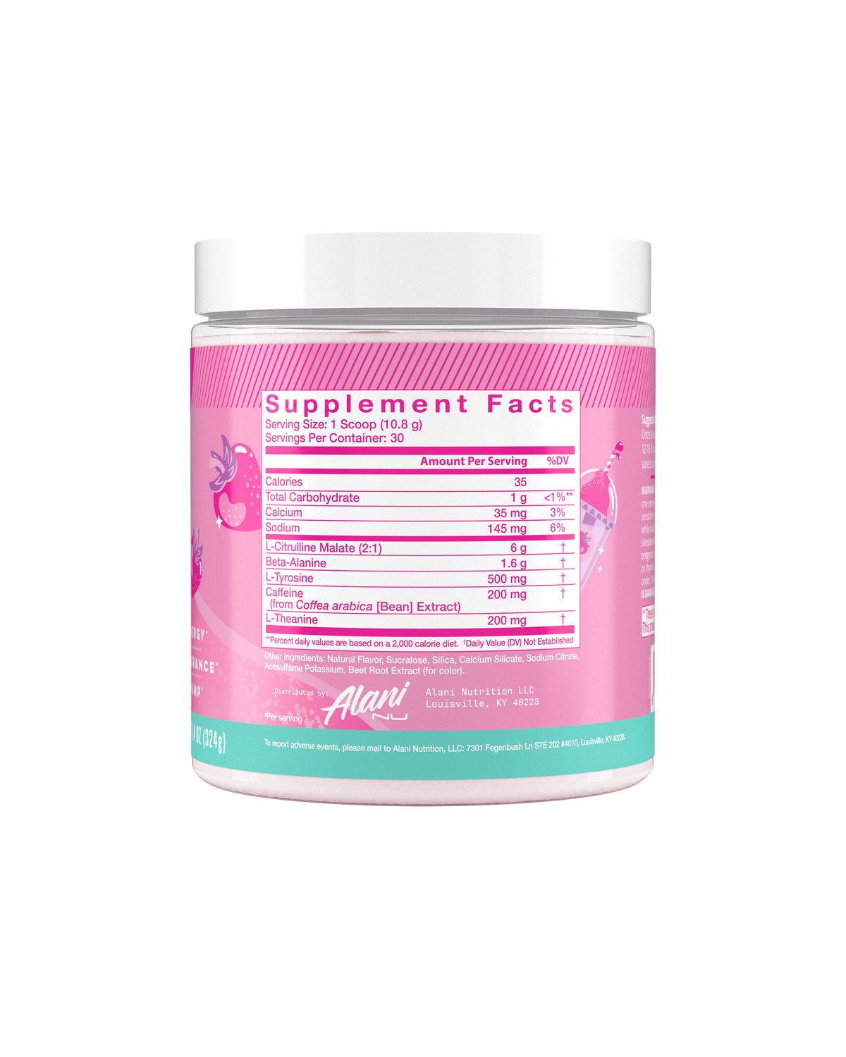 Alani Nu Pre-Workout - Pink Slush Q6 - image 2