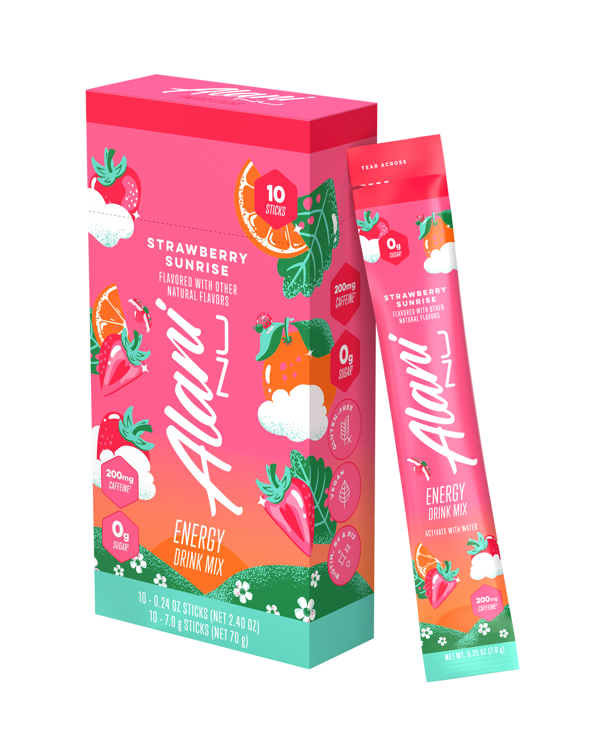 Alani Nu Energy Sticks - Strawberry Sunrise I8 - image 2
