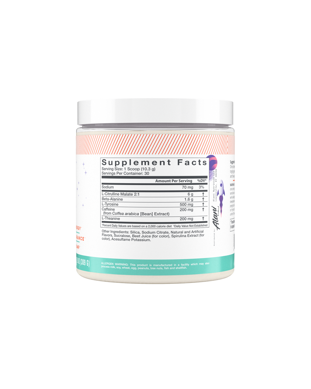 Alani Nu Pre-Workout - Galaxy Lemonade Z7 - image 3