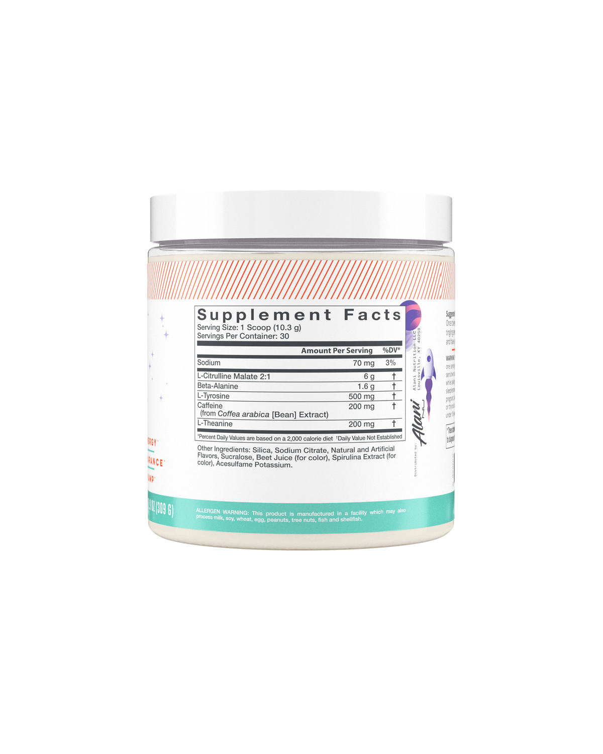 Alani Nu Pre-Workout - Galaxy Lemonade Z7 - image 3