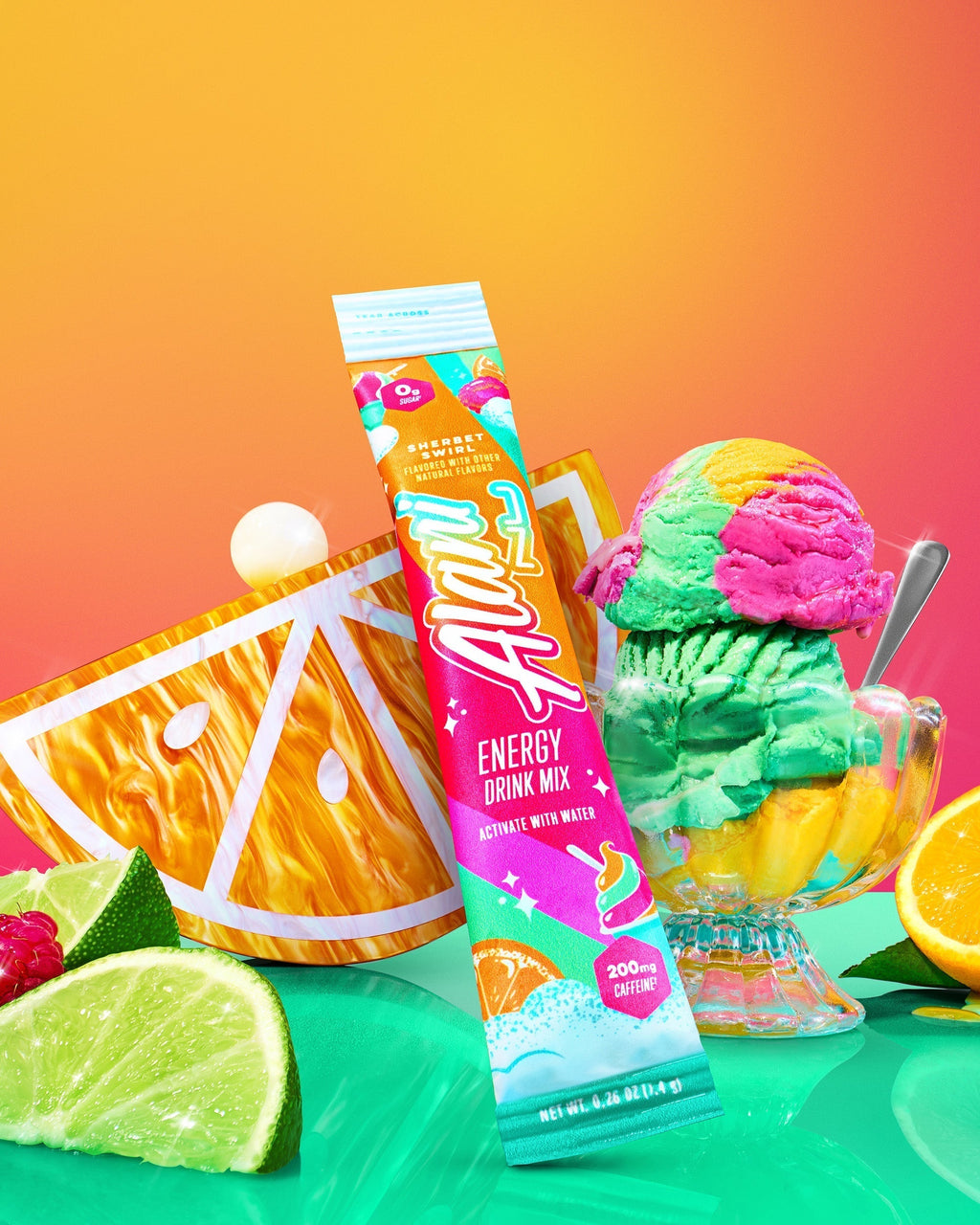 Alani Nu Energy Sticks - Sherbet Swirl D9 - image 4