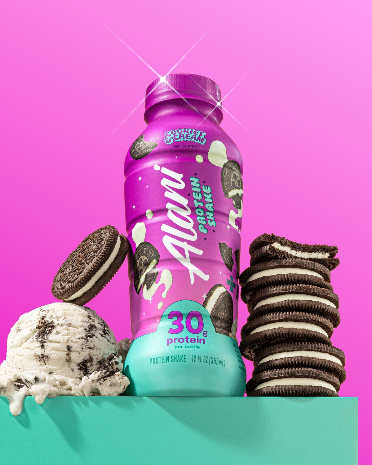 Alani Nu 30g protein shake - cookies & cream C4 - image 3