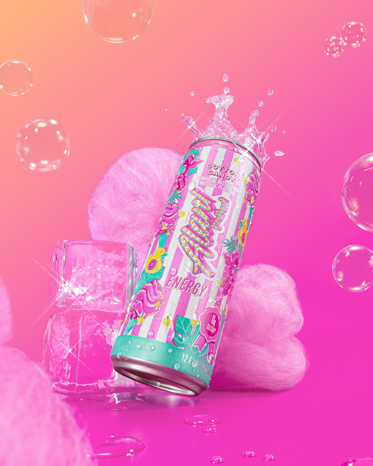 Alani Nu Energy Drink - Cotton Candy T4 - image 4
