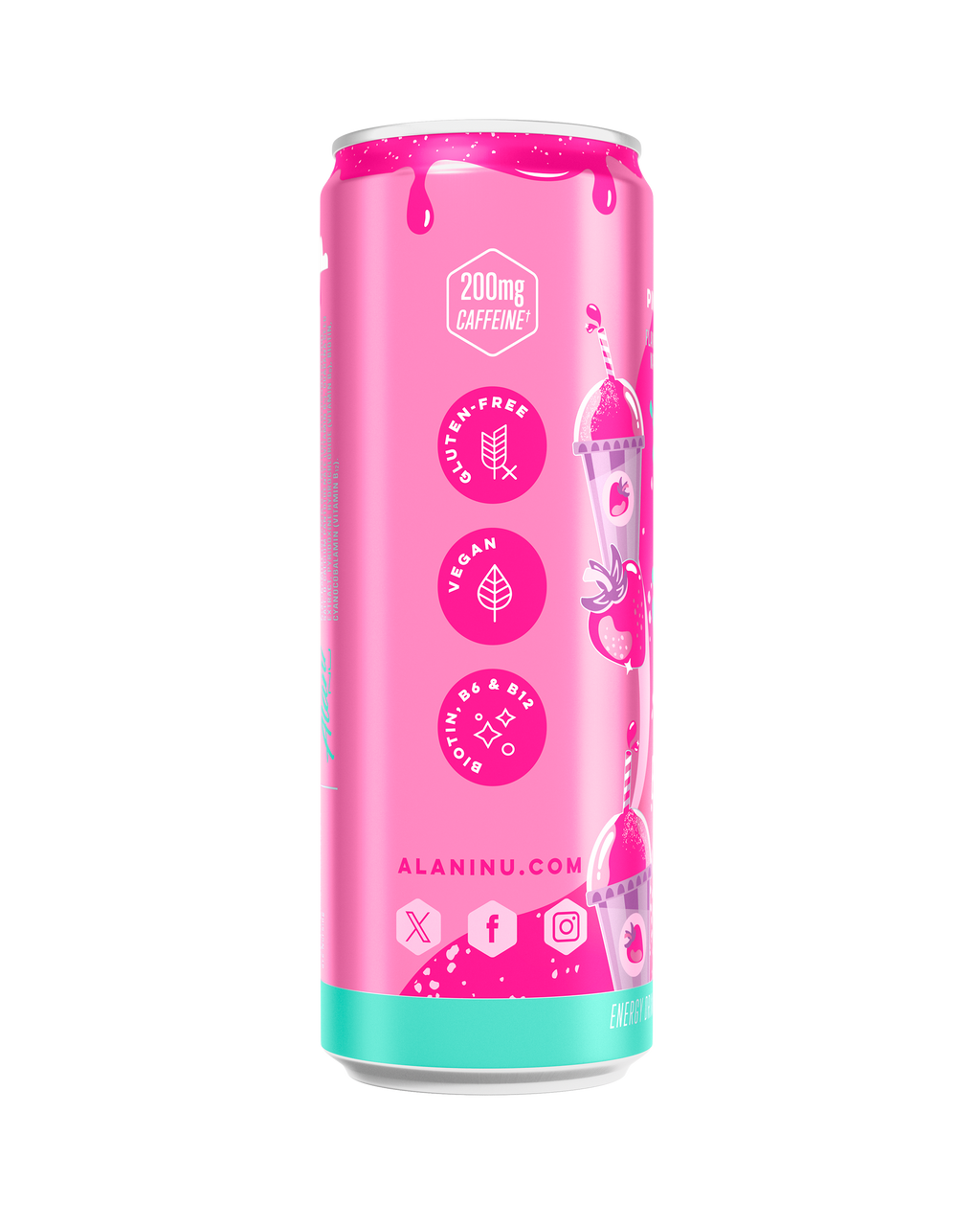 Alani Nu Energy Drink - Pink Slush P0 - image 2