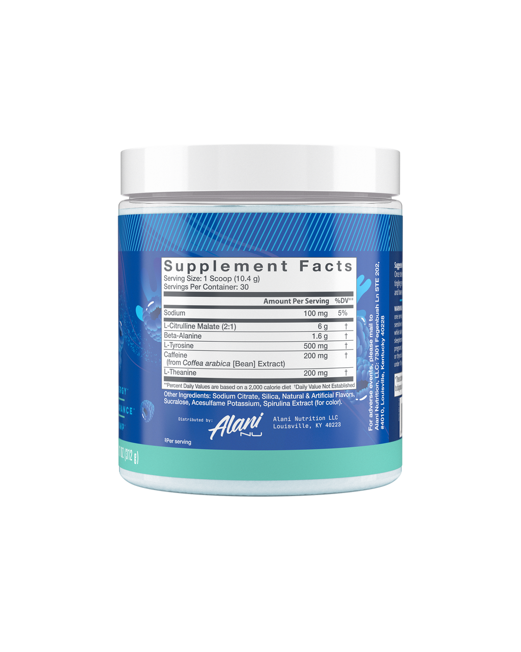 Alani Nu Pre-Workout - Breezeberry B0 - image 2