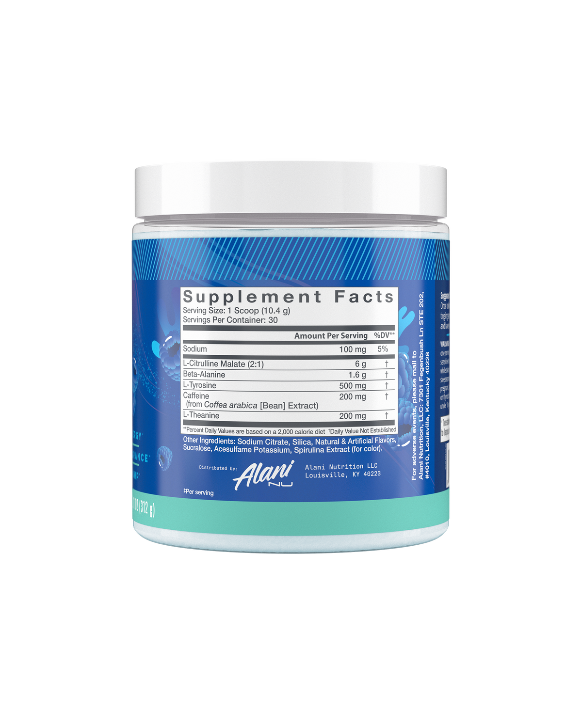 Alani Nu Pre-Workout - Breezeberry B0 - image 2