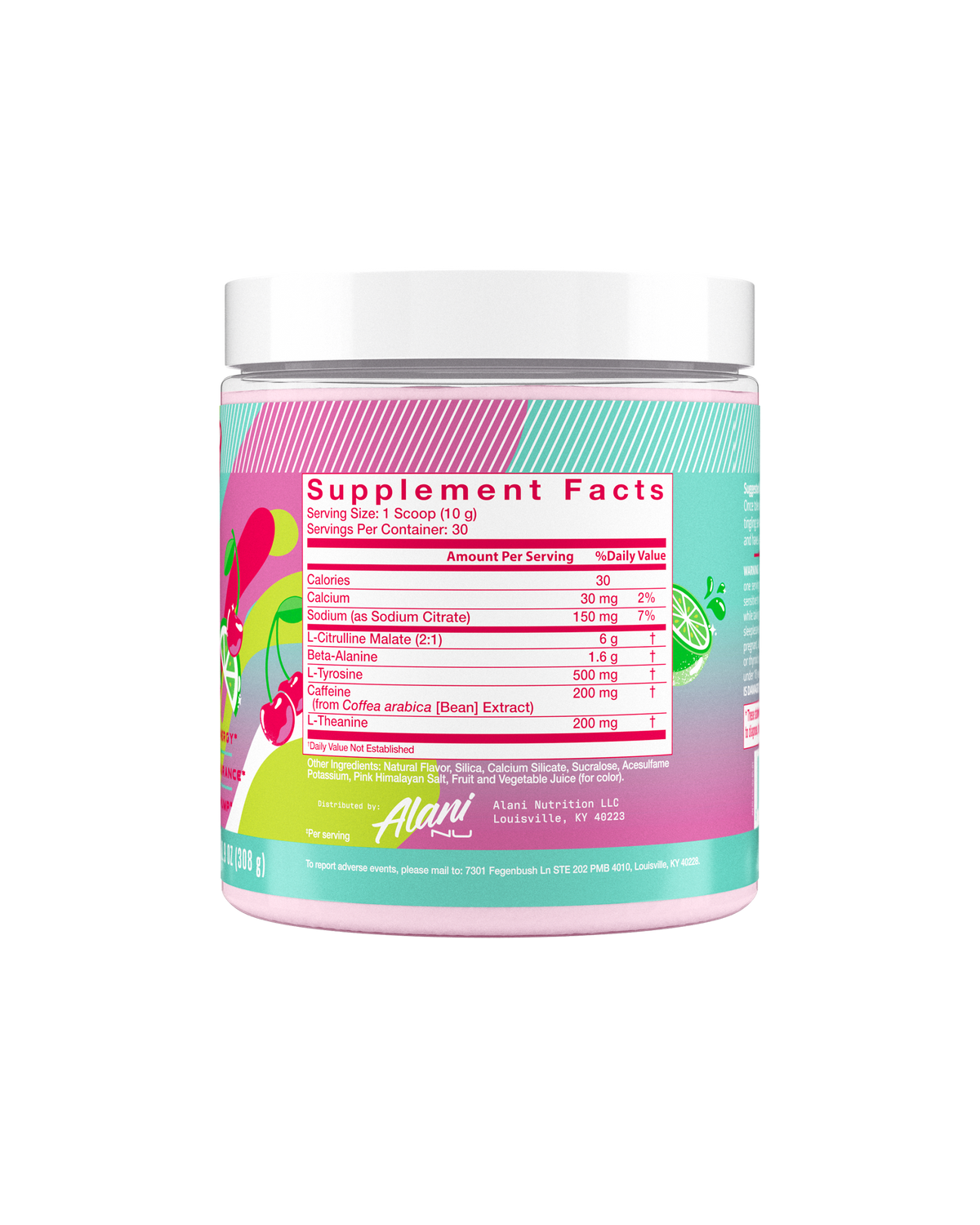 Alani Nu Pre-Workout - Cherry Twist A0 - image 2