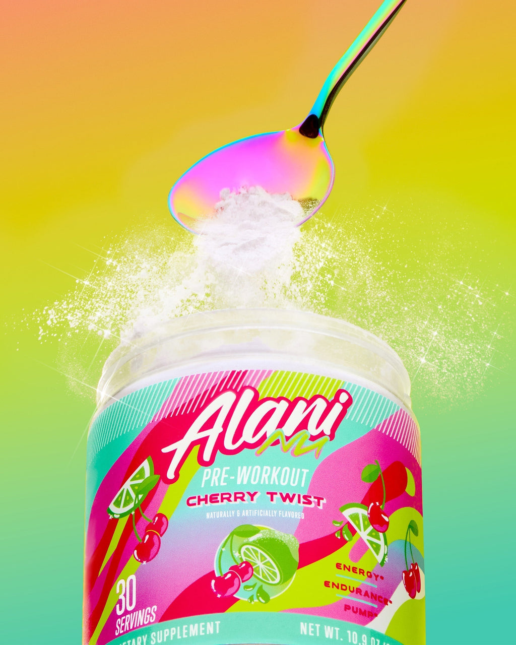 Alani Nu Pre-Workout - Cherry Twist A0 - image 5