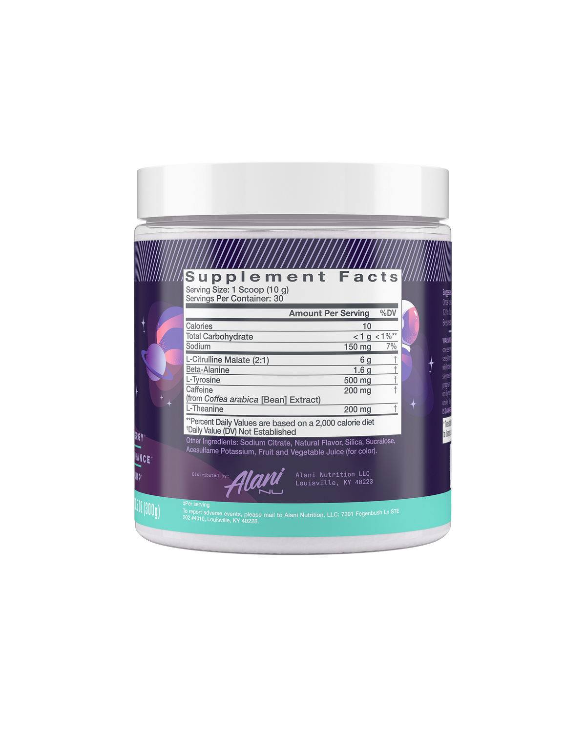 Alani Nu Pre-Workout - Cosmic Stardust T8 - image 2