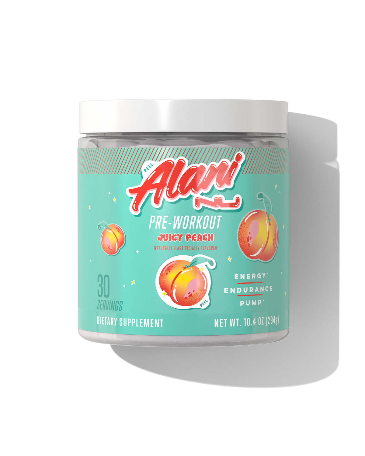 Alani Nu Pre-Workout - Juicy Peach T3 - image 1