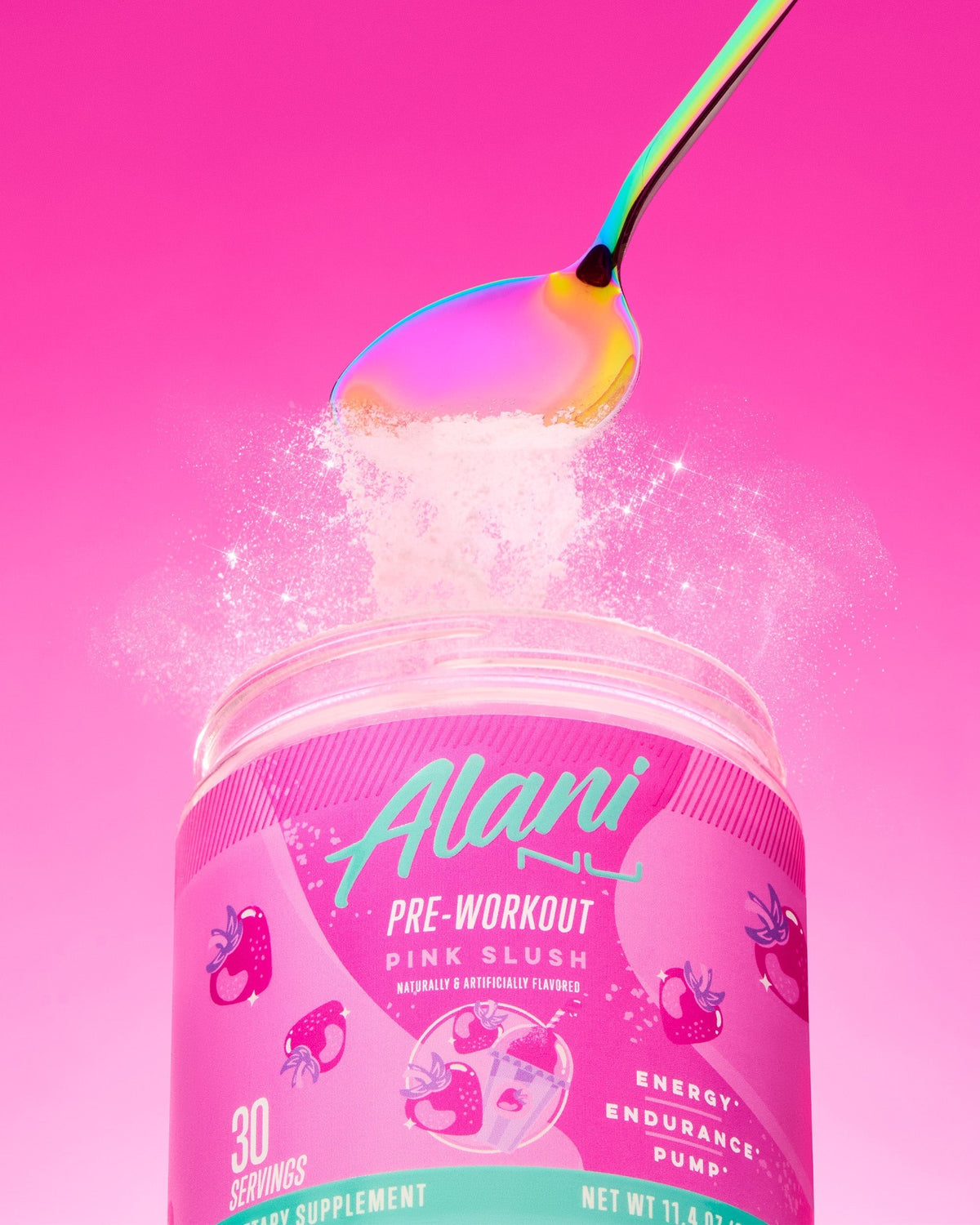 Alani Nu Pre-Workout - Pink Slush Q6 - image 5