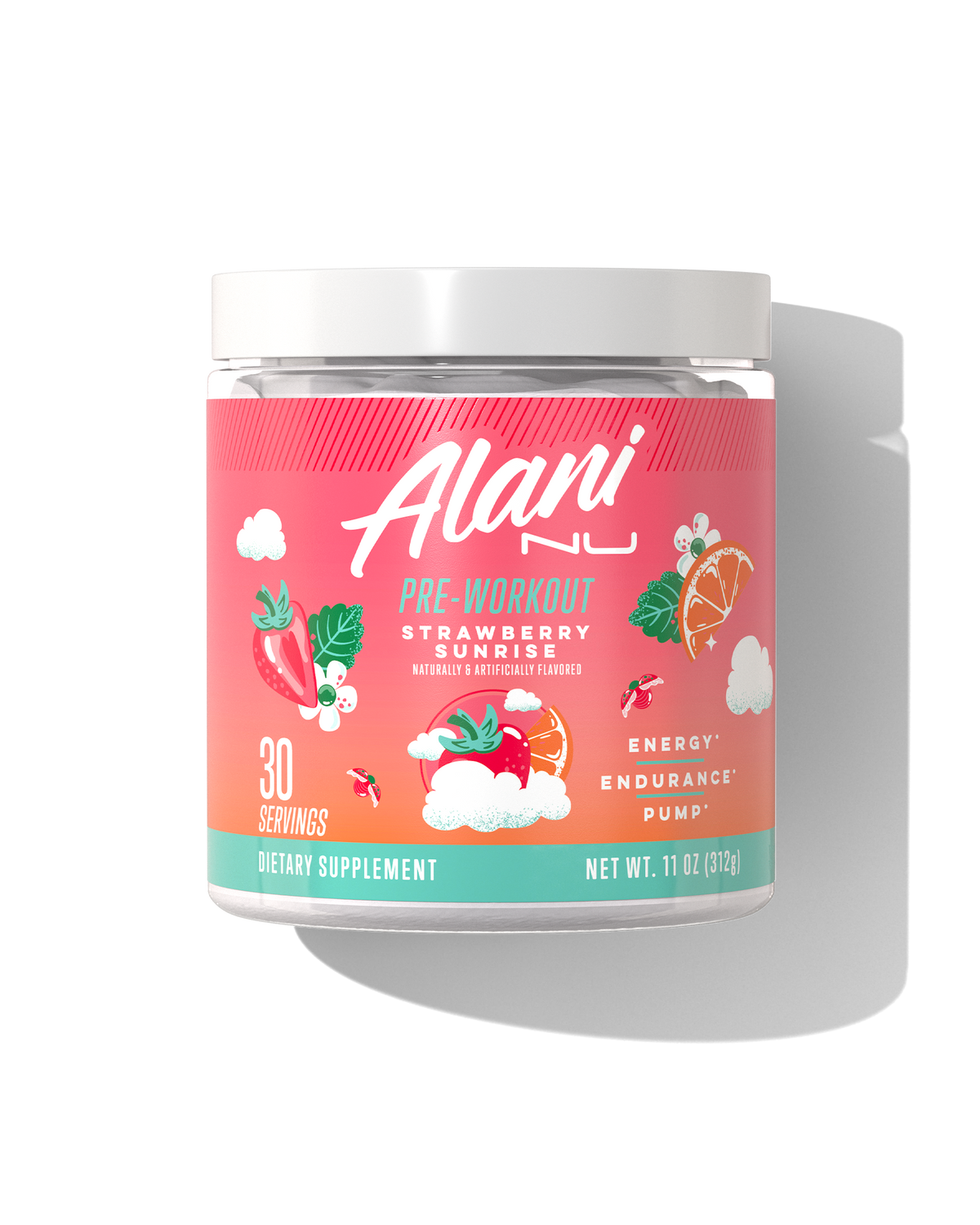 Alani Nu Pre-Workout - Strawberry Sunrise D5 - image 1