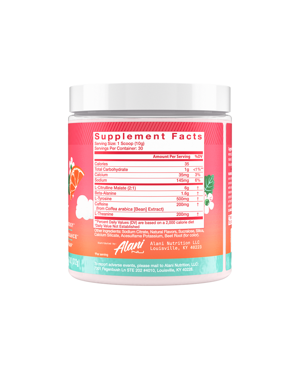 Alani Nu Pre-Workout - Strawberry Sunrise D5 - image 2