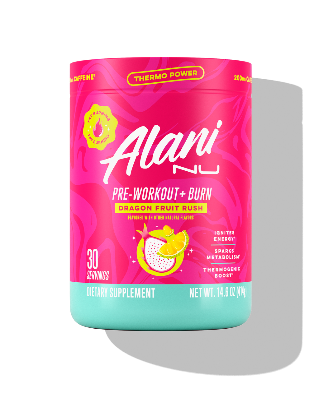 Alani Nu Pre-Workout+ Burn - Dragon Fruit Rush N5 - image 1