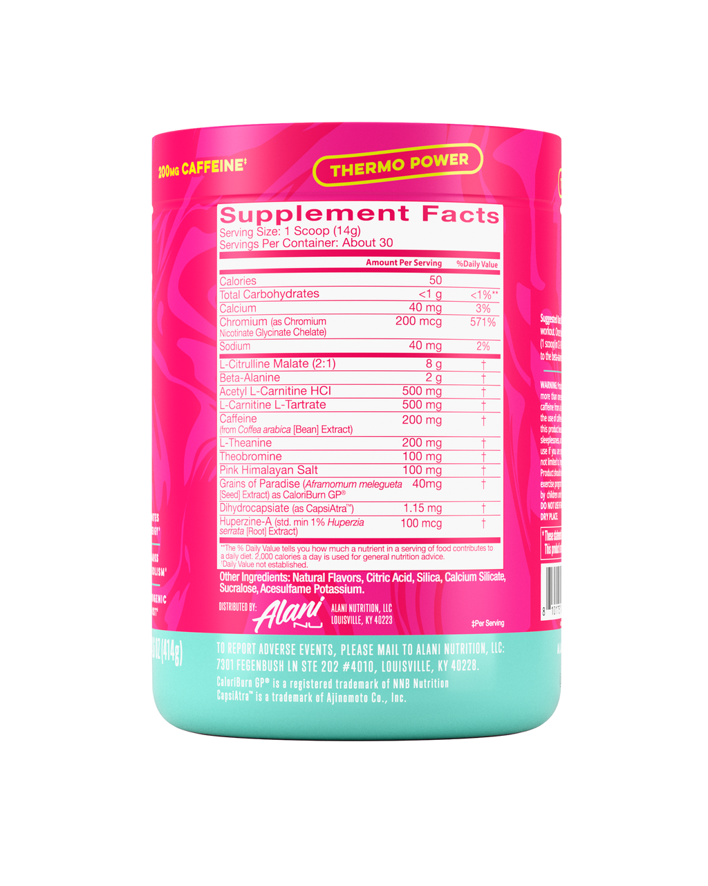 Alani Nu Pre-Workout+ Burn - Dragon Fruit Rush N5 - image 2