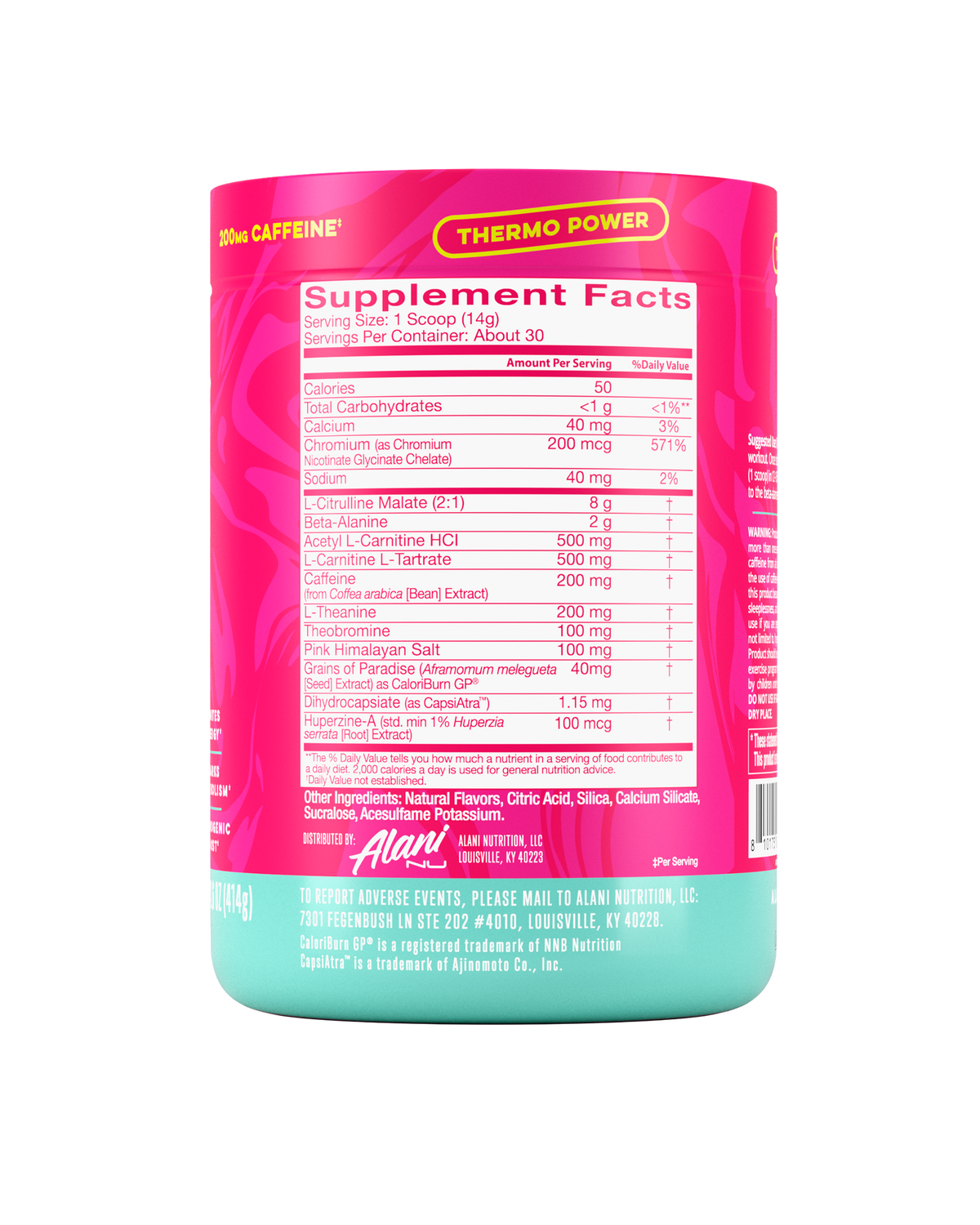 Alani Nu Pre-Workout+ Burn - Dragon Fruit Rush N5 - image 2