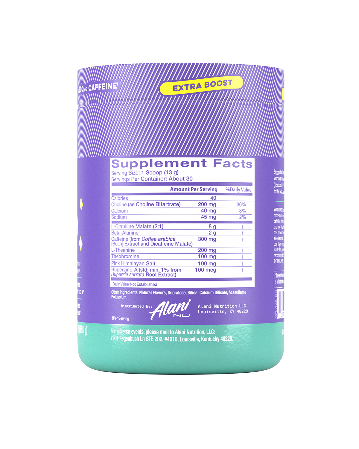 Alani Nu Pre-Workout+ - Frozen Lemonade P3 - image 2