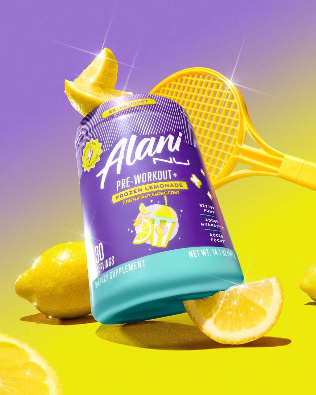 Alani Nu Pre-Workout+ - Frozen Lemonade J3 - image 4