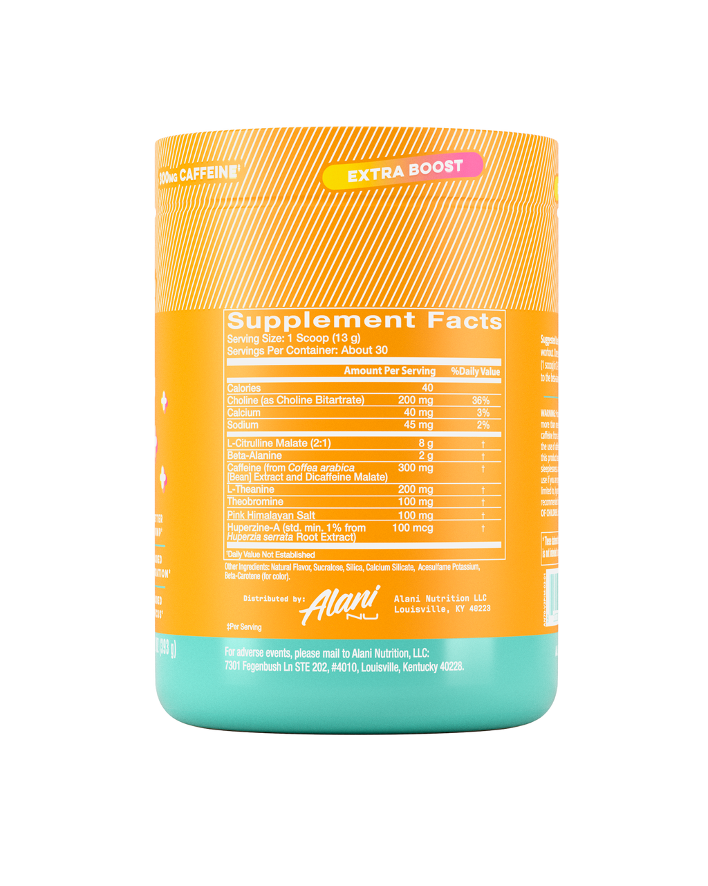 Alani Nu Pre-Workout+ - Paradise Swirl C2 - image 2