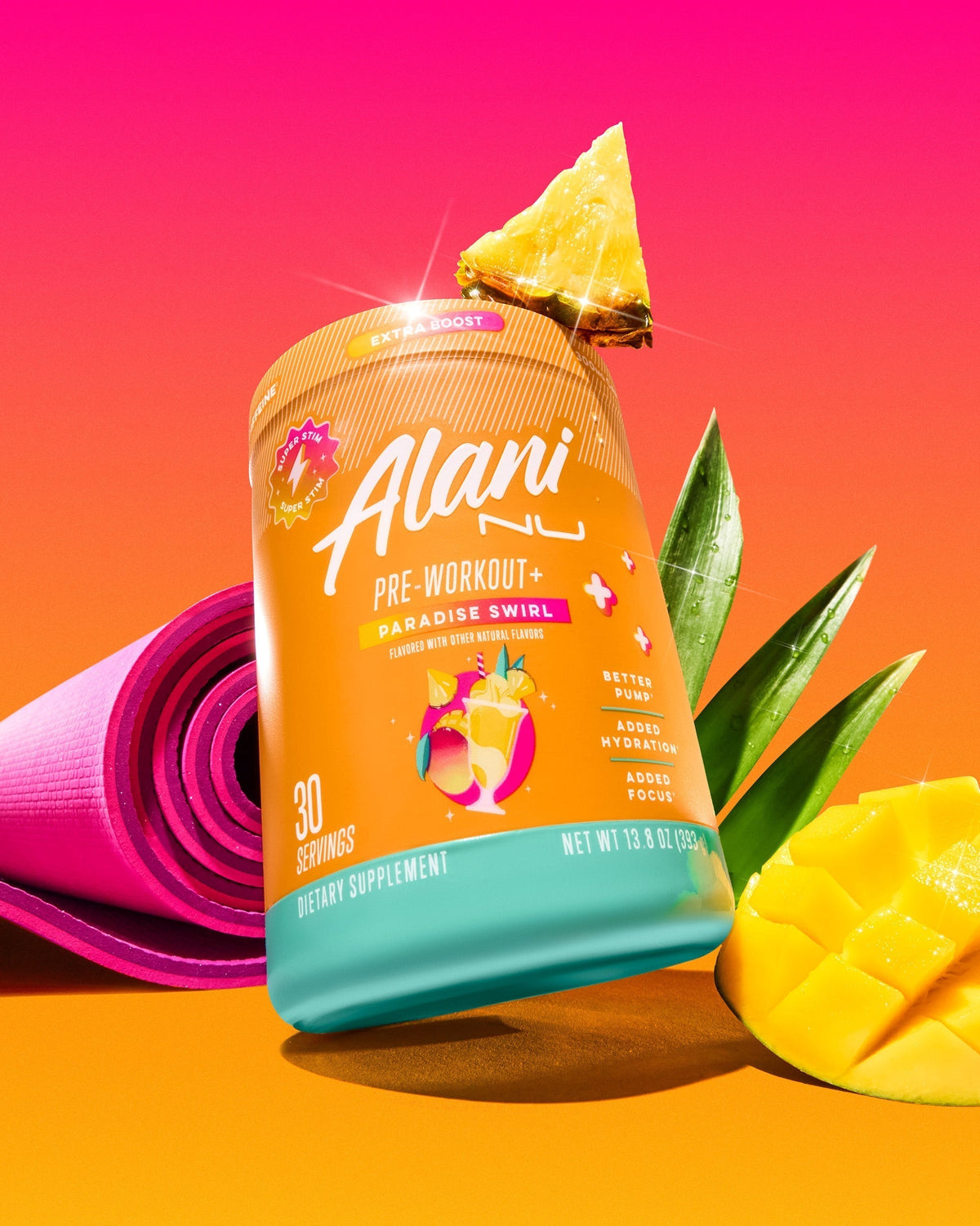 Alani Nu Pre-Workout+ - Paradise Swirl C2 - image 4