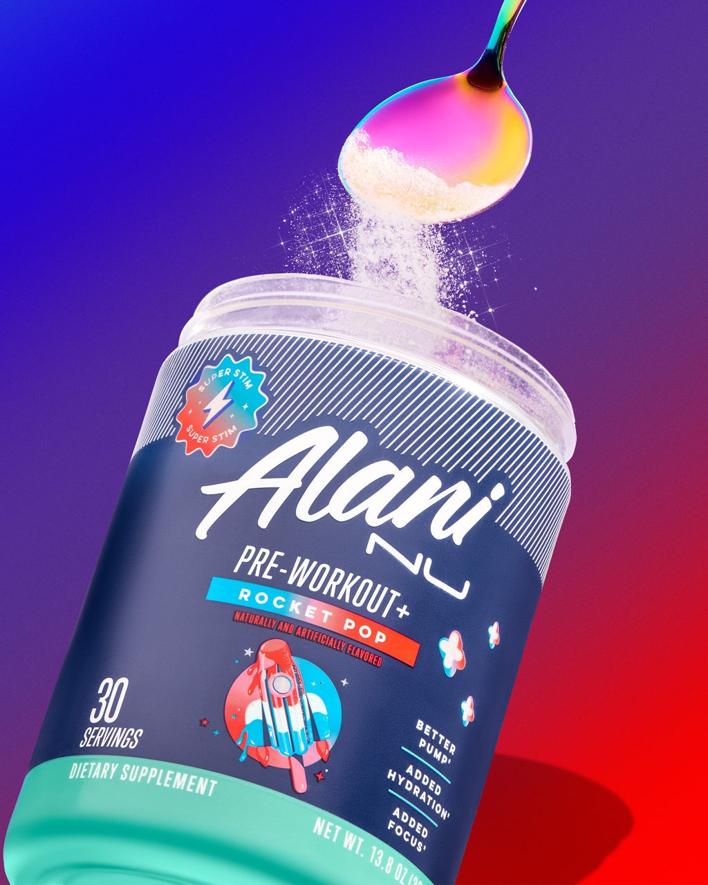 Alani Nu Pre-Workout+ - Rocket Pop I5 - image 5