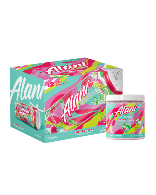 Alani Nu Energy Drink & Pre-Workout - Cherry Twist O4 - image 1
