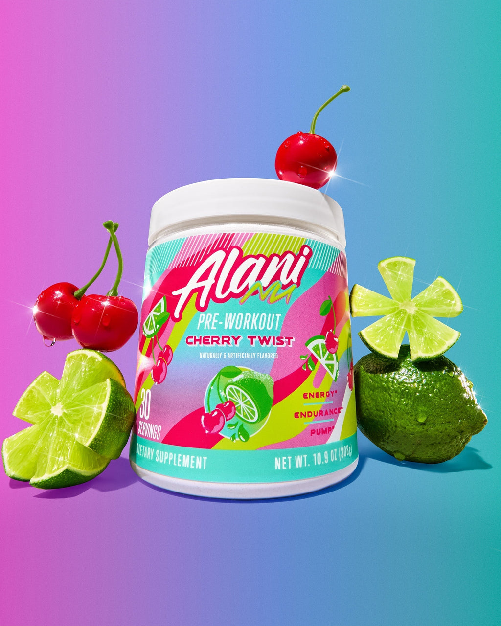 Alani Nu Energy Drink & Pre-Workout - Cherry Twist R2 - image 5