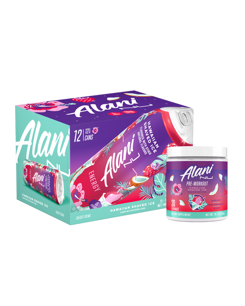 Alani Nu Energy Drink & Pre-Workout - Hawaiian Shaved Ice W7 - image 1
