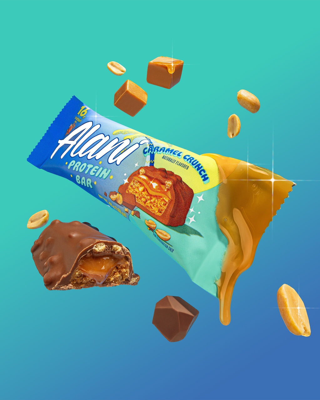 Alani Nu Protein Bar - Caramel Crunch H2 - image 5