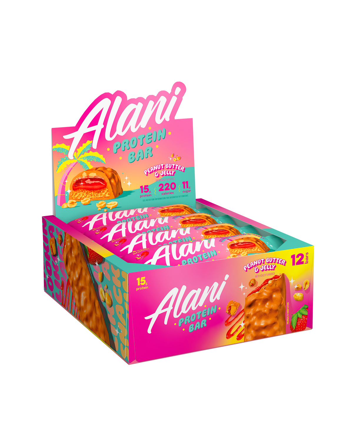 Alani Nu Protein Bar - Peanut Butter & Jelly M4 - image 4