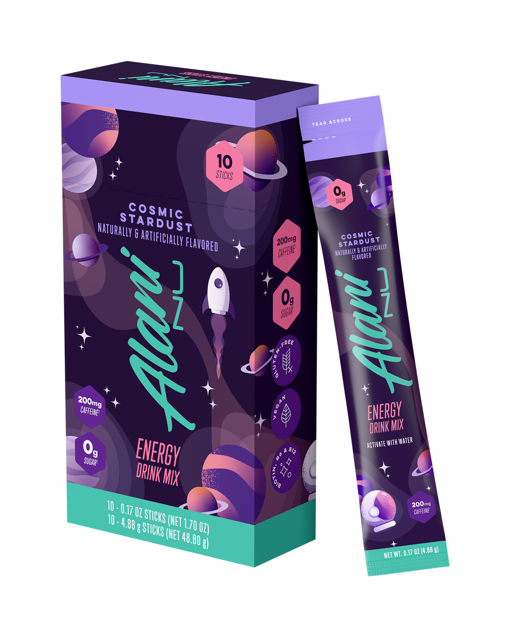 Alani Nu Energy Sticks - Cosmic Stardust Z2 - image 2