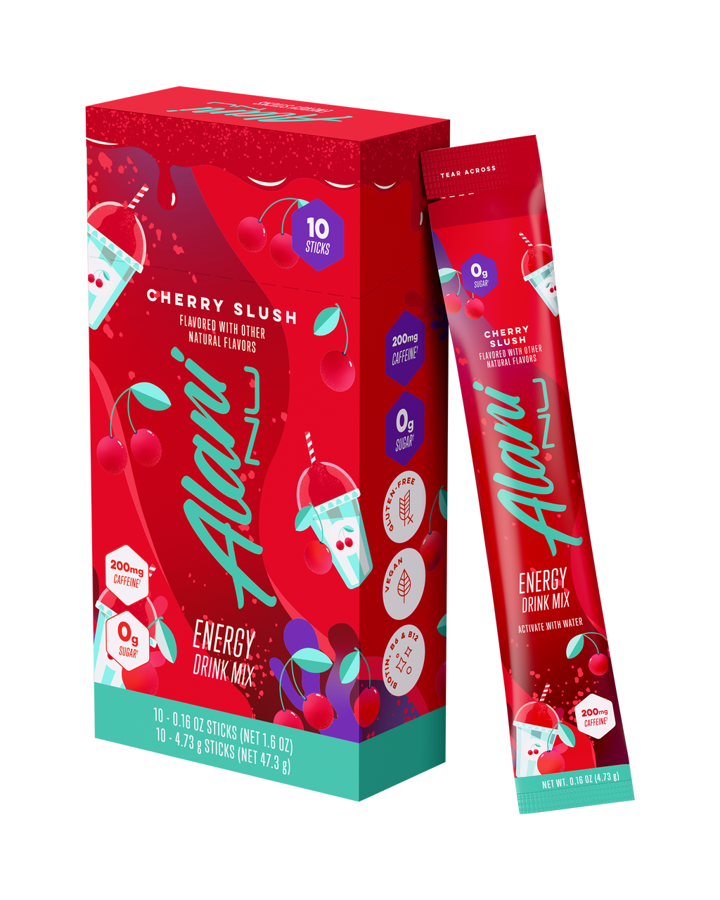 Alani Nu Energy Sticks - Cherry Slush P6 - image 2