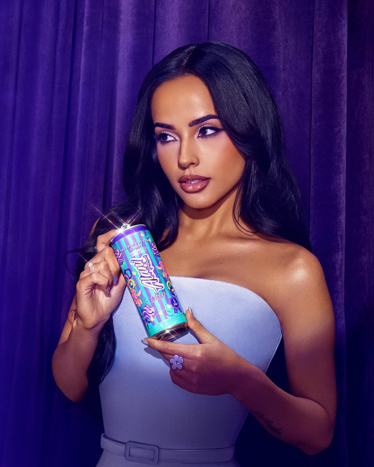 Alani Nu Energy Drink - Purple Cotton Candy Y8 - image 4