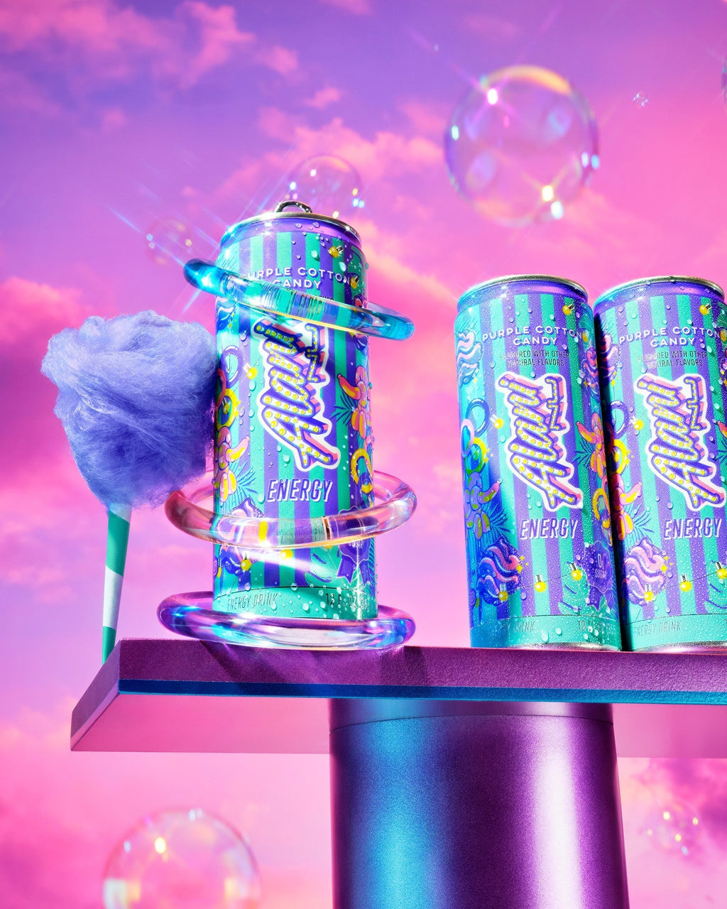 Alani Nu Energy Drink - Purple Cotton Candy Y8 - image 5