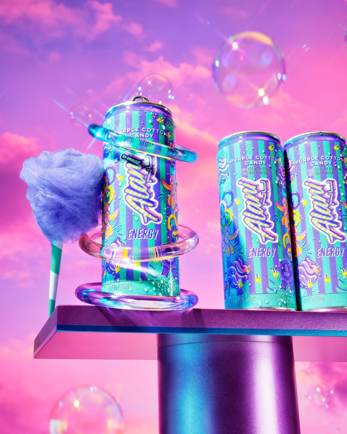 Alani Nu Energy Drink - Purple Cotton Candy Y8 - image 5