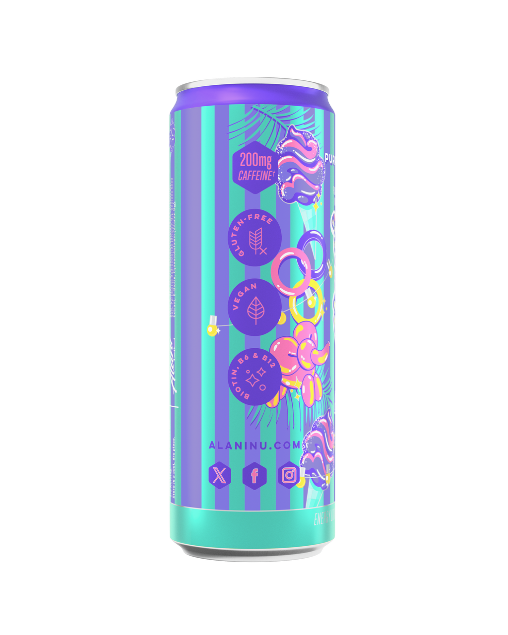 Alani Nu Energy Drink - Purple Cotton Candy Y8 - image 2