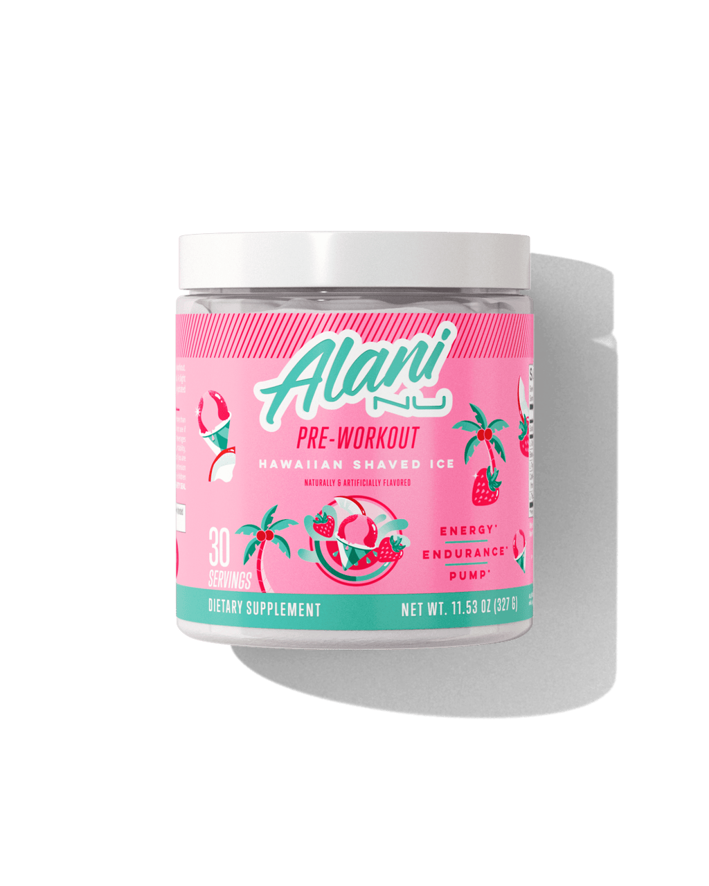 Alani Nu Pre-Workout - Hawaiian Shaved Ice W4 - image 1
