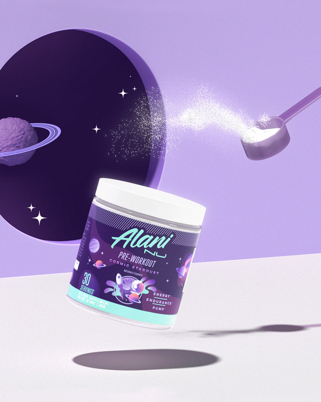 Alani Nu Pre-Workout - Cosmic Stardust T8 - image 5