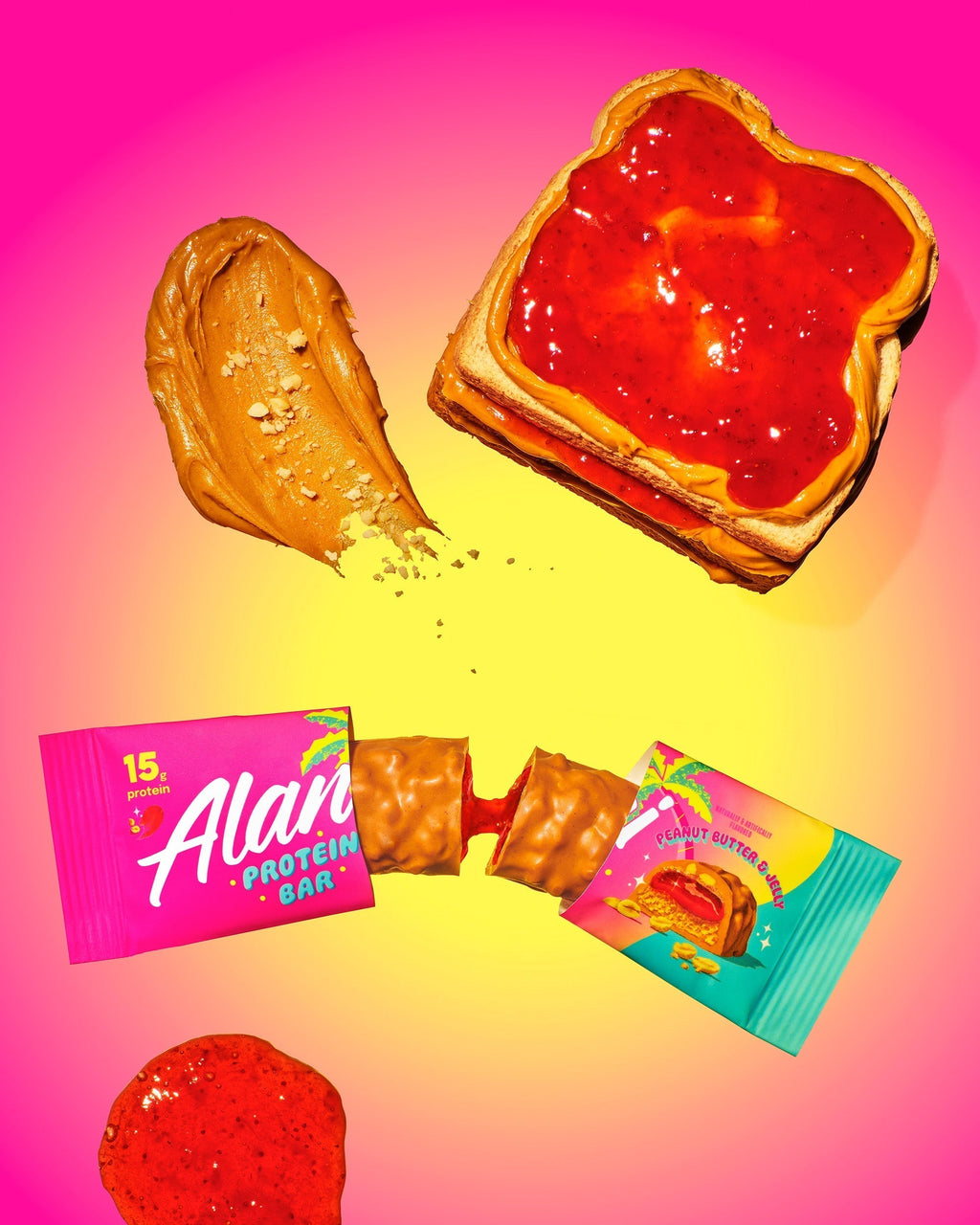Alani Nu Protein Bar - Peanut Butter & Jelly I4 - image 7