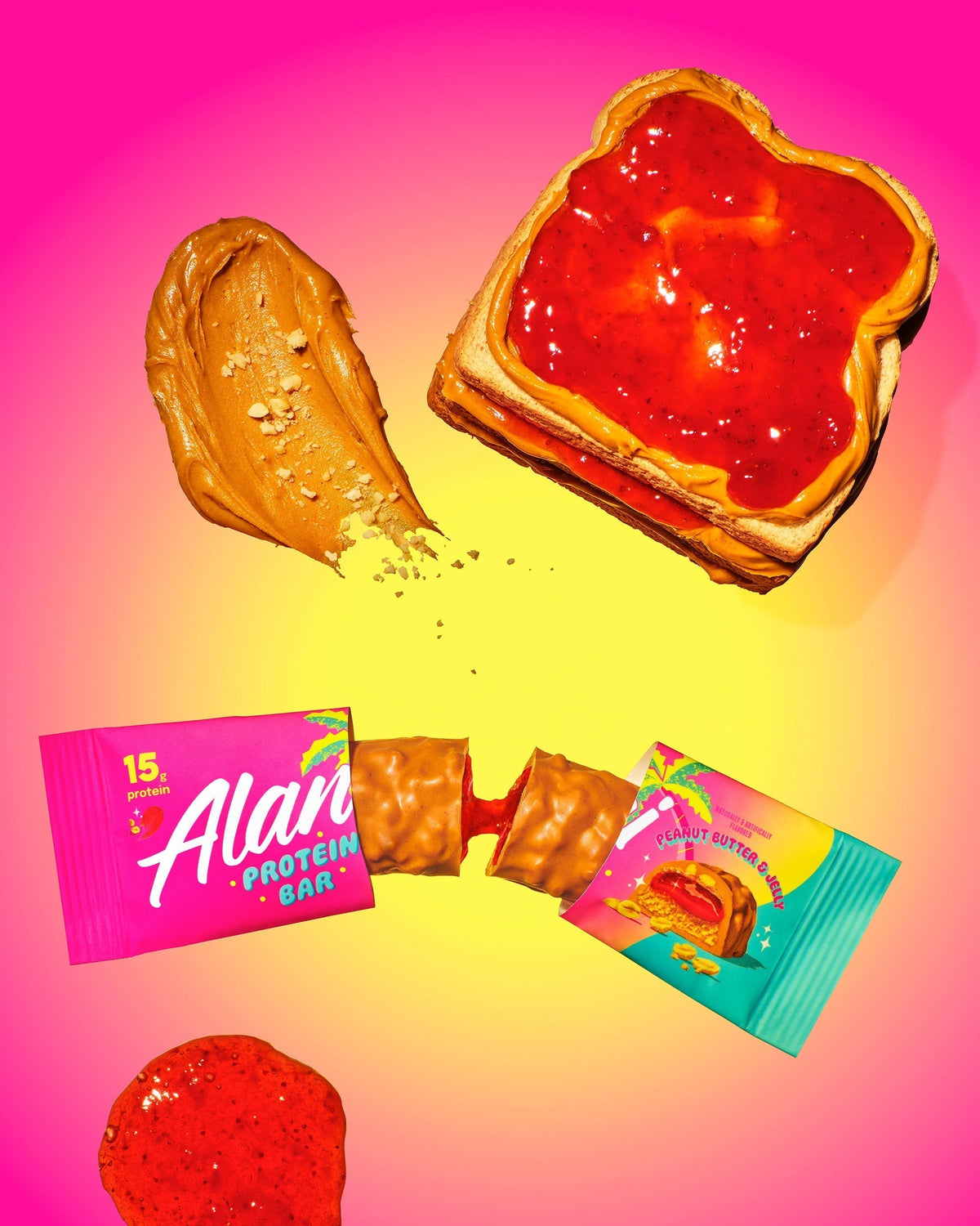 Alani Nu Protein Bar - Peanut Butter & Jelly I4 - image 7