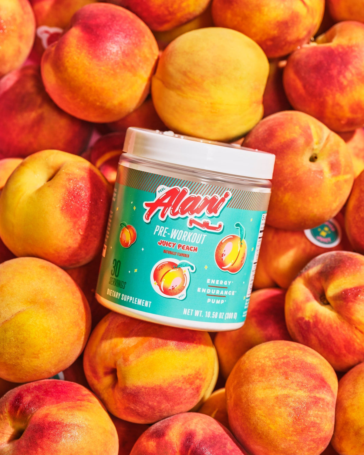Alani Nu Pre-Workout - Juicy Peach T3 - image 4