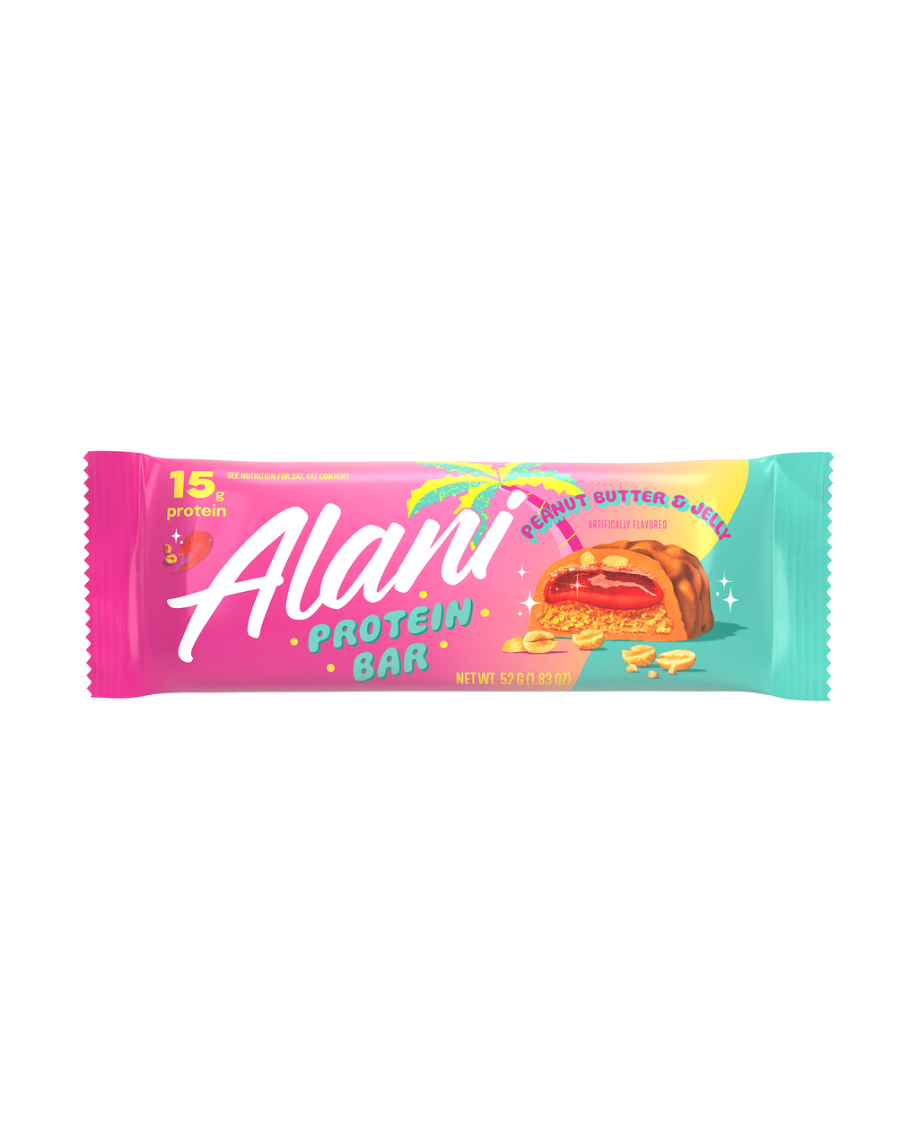 Alani Nu Protein Bar - Peanut Butter & Jelly I4 - image 2