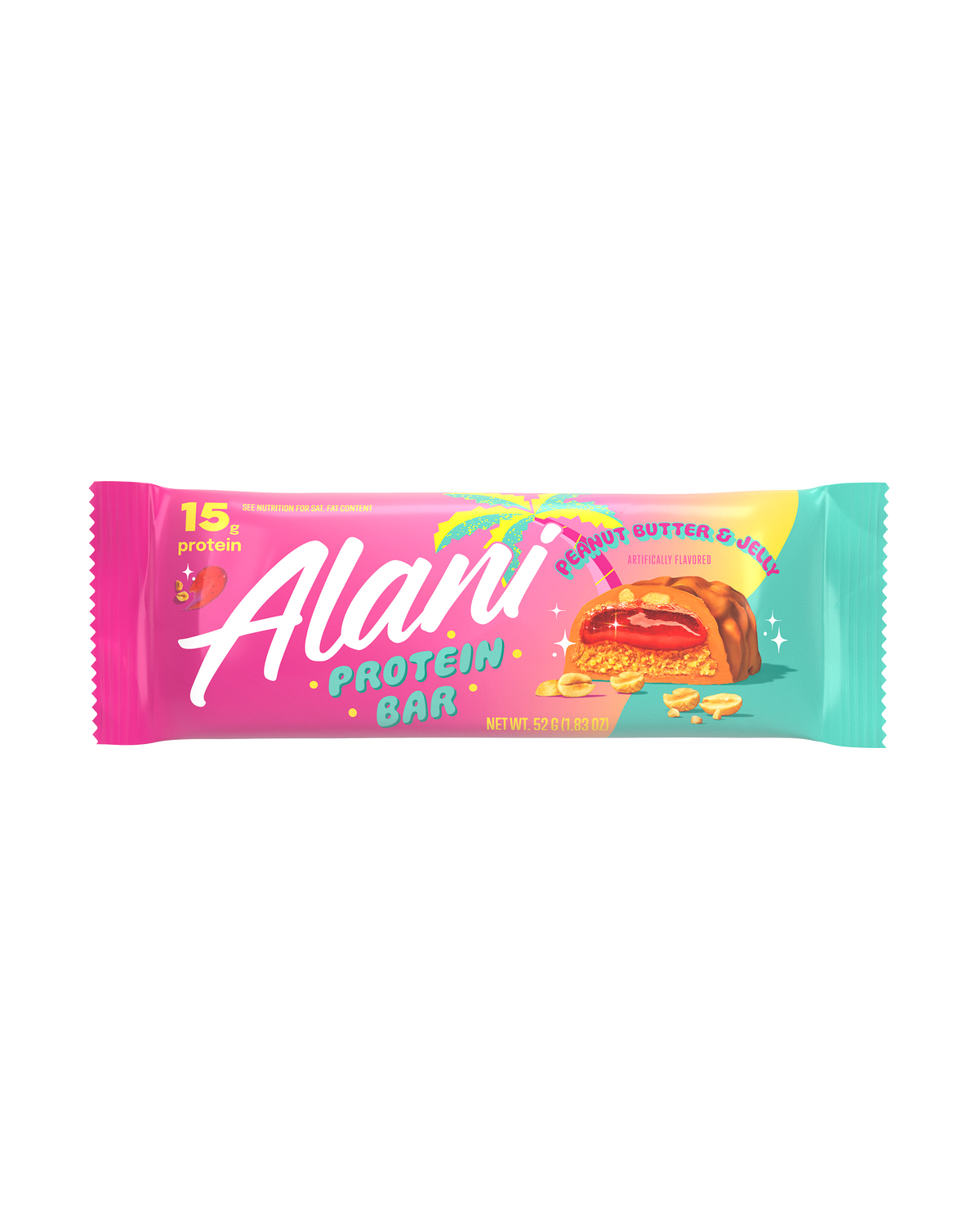 Alani Nu Protein Bar - Peanut Butter & Jelly I4 - image 2