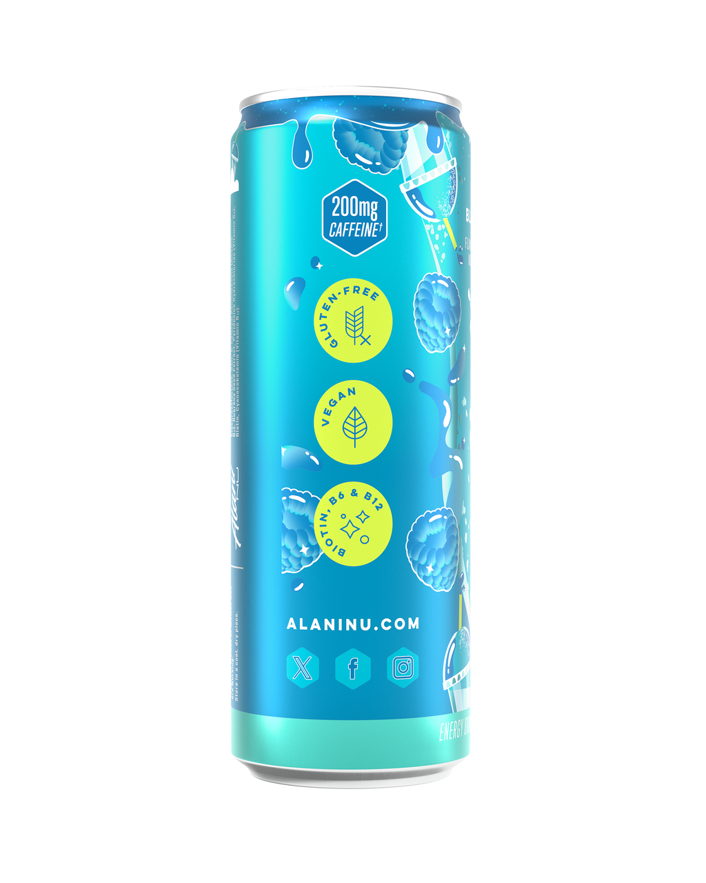 Alani Nu Energy Drink - Blue Slush P9 - image 2