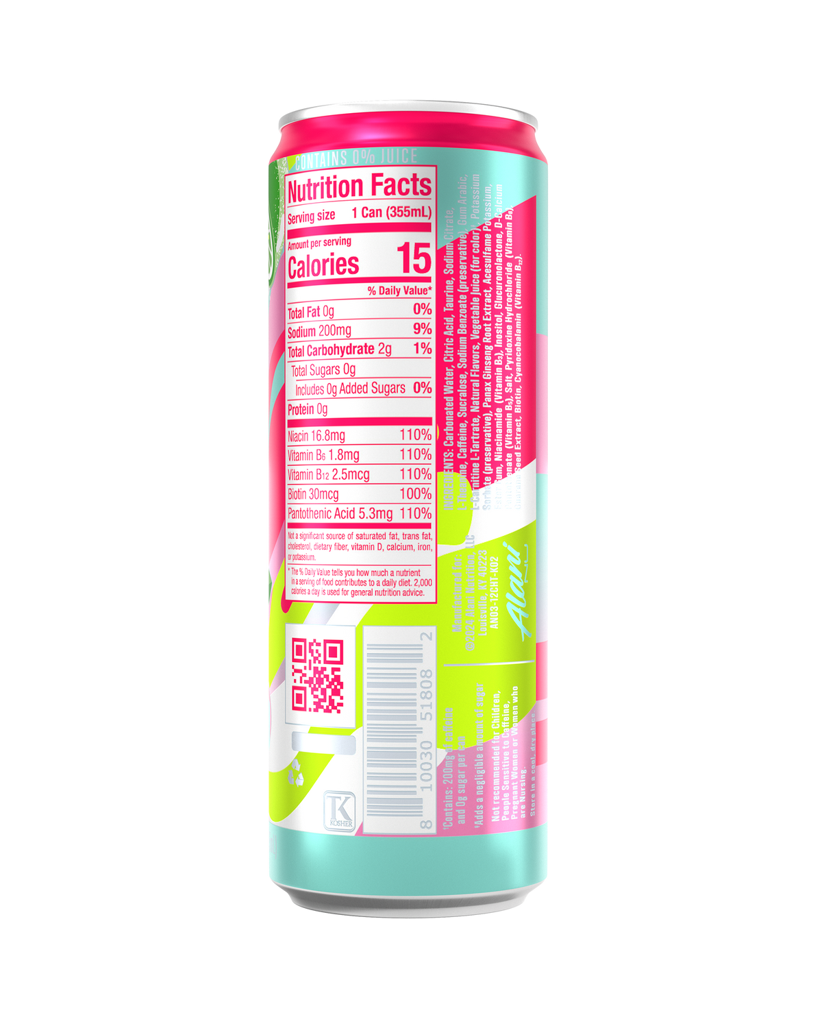 Alani Nu Energy Drink - Cherry Twist E8 - image 3