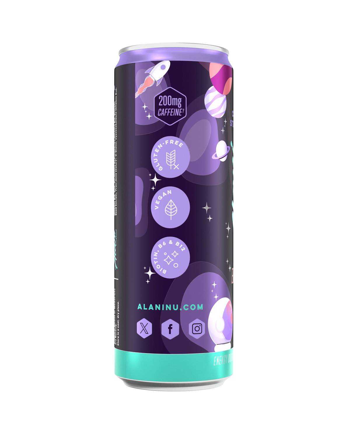 Alani Nu Energy Drink - Cosmic Stardust C7 - image 2