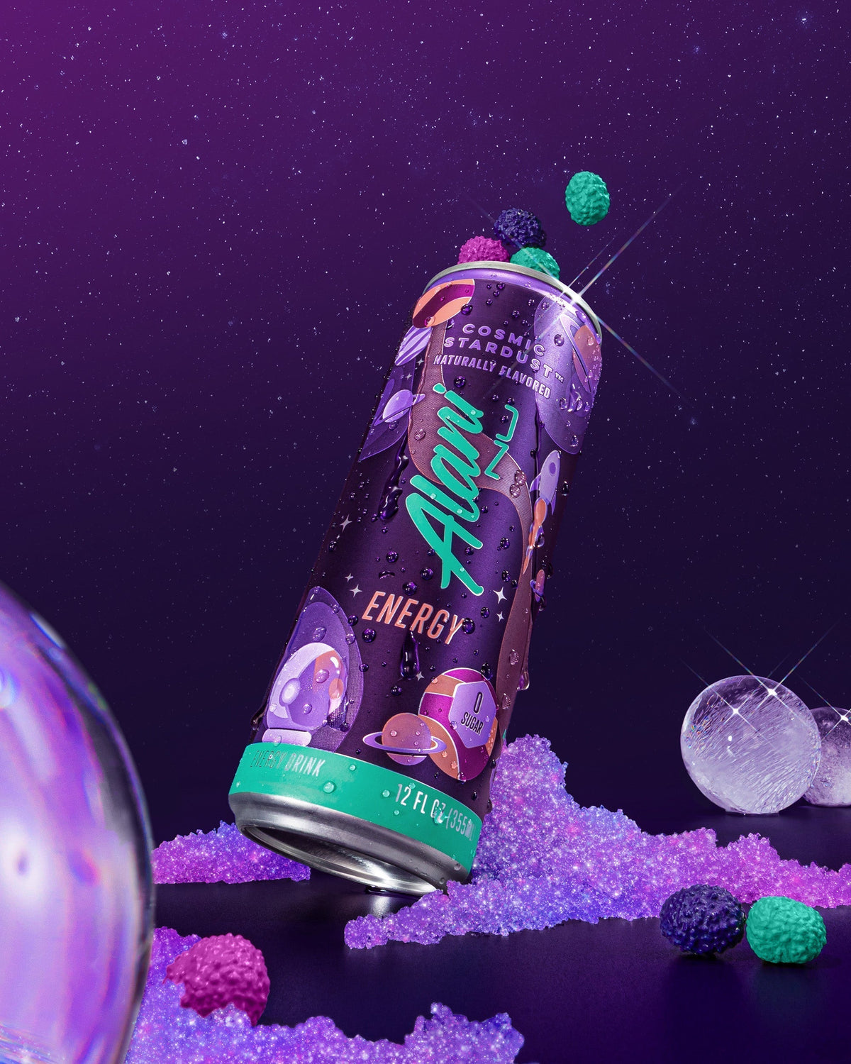 Alani Nu Energy Drink - Cosmic Stardust C7 - image 4