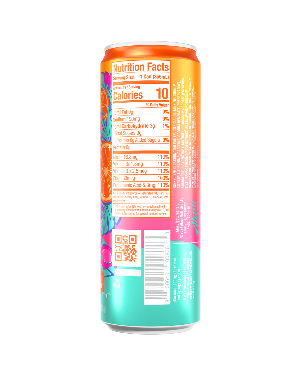 Alani Nu Energy Drink - Orange Kiss R3 - image 3
