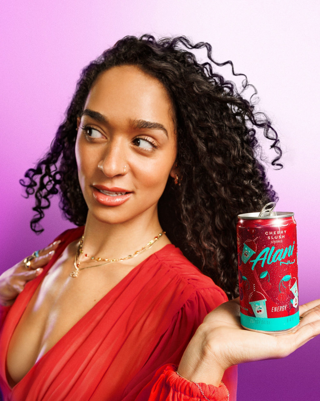 Alani Nu Mini Energy - Cherry Slush N3 - image 5